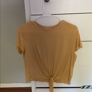 Yellow mustard top, never worn